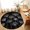 Black, variant on Hallway Runner Rug 2'x6', Farmhouse Dandelion Kitchen Runner Rugs Non-Slip Carpet Mats, Spring Modern Country Flower Black Beige Bedside Rugs Runners Washable Floor Carpet for Bathroom Laundry Room