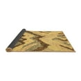 thumbnail image 2 of Ahgly Company Indoor Rectangle Abstract Brown Modern Area Rugs, 3' x 5', 2 of 4