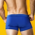 thumbnail image 4 of Men's Swim Shorts with Front Pocket Zipper Design for Beach and Pool - Classic Men's Bathing Suit with Back Pocket Travel Ready Fit and Quick-Dry Fabric, 4 of 5
