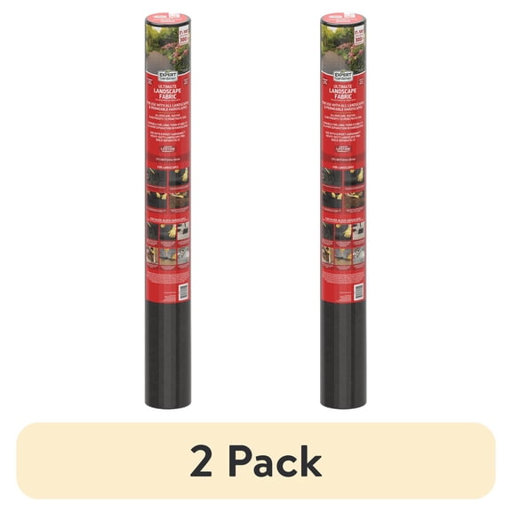 (2 pack) Expert Gardener 3' x 100' Ultimate Landscape Weed Control and Hardscape Stabilizer Fabric
