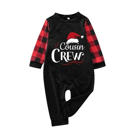 

Family Matching Outfits Christmas Shirts Long Sleeve Festival Party Printed Tops Sweatshirts Sleepwear Family Gathering Casual Pajamas Set Red 18 Months - 24 Months