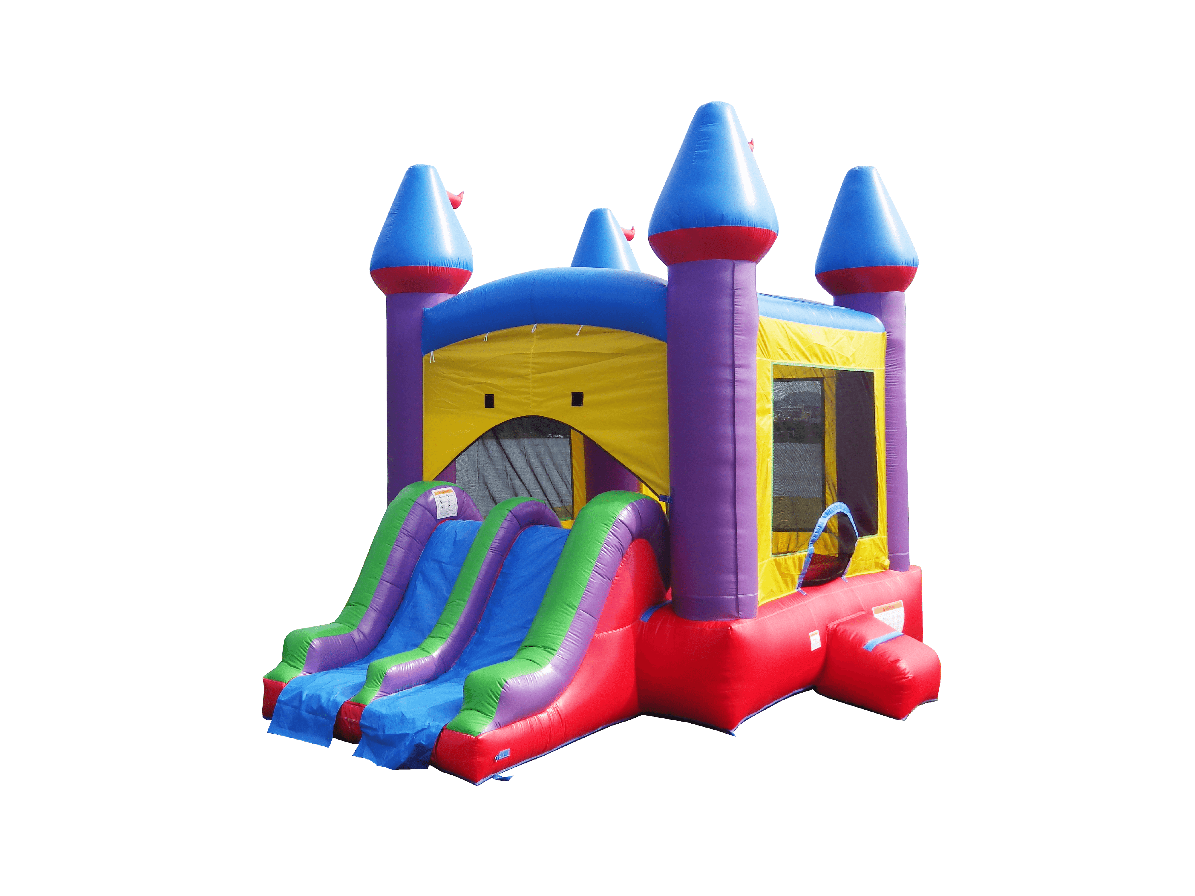 HeroKiddo Grade Inflatable Bounce House with Dual