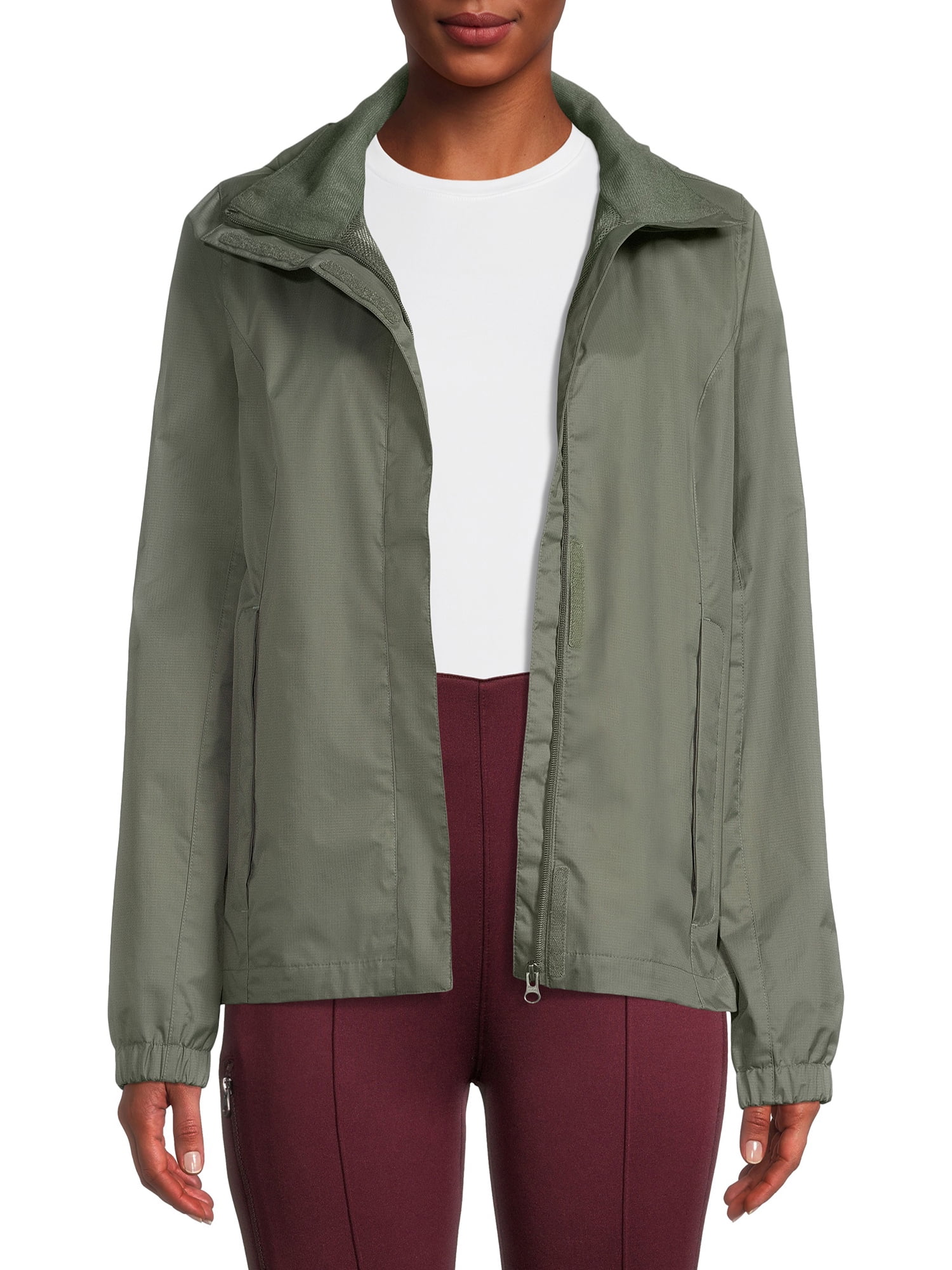 Swiss Tech Women's and Women's Plus Rain Jacket