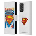 thumbnail image 1 of Superman DC Comics Famous Comic Book Covers The Man of Steel 1 Leather Book Wallet Case Cover Compatible with Samsung Galaxy A52 / A52s / 5G (2021), 1 of 6