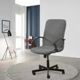 thumbnail image 4 of GUOOL Computer Chair Cover Universal Removable Armchair Slipcover Removable Seat Cover Grey L, 4 of 7