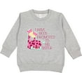 thumbnail image 2 of Inktastic I Have Been Promoted to Big Sister Pink Toddler Sweatshirt, 2 of 4