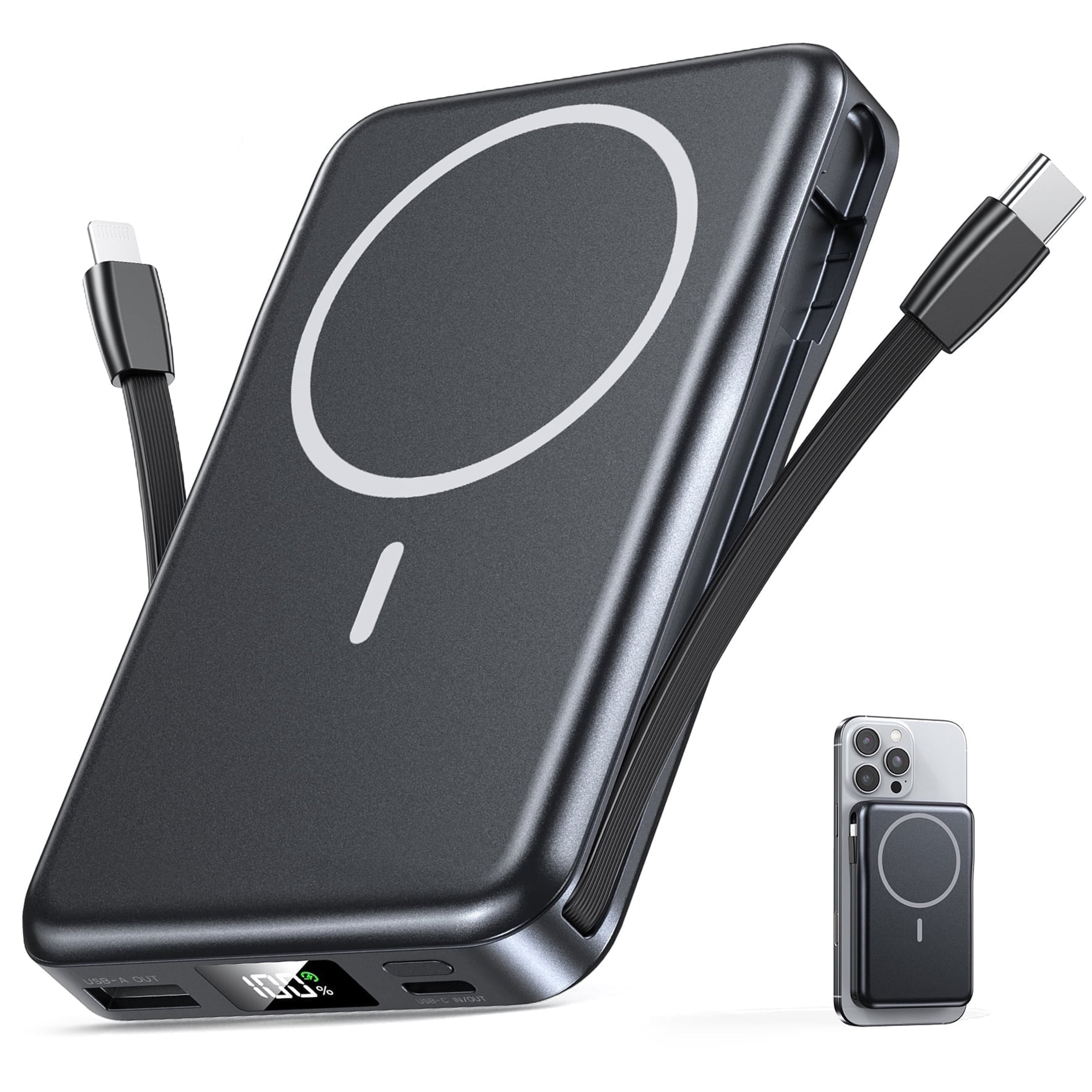 テッツー★Anker PrimePowerBank★9600mAh 65W Anker, Prime Power Bank, 9600mAh, 65W Output with Built-in AC Plug