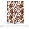 thumbnail image 2 of Brittany Spaniel Dog Super Soft Blanket Flannel Throw Blanket Flannel Microfiber Blankets for Couch Bed Sofa Fluffy and Warm 50"x60", 2 of 9