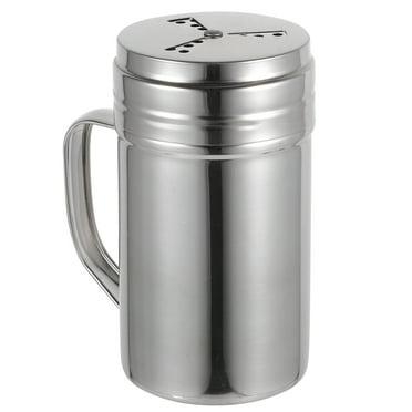 Shaker with Handle Stainless Steel Container Seasoning Dispenser Salt Shakers Bottle Jars Pepper Household