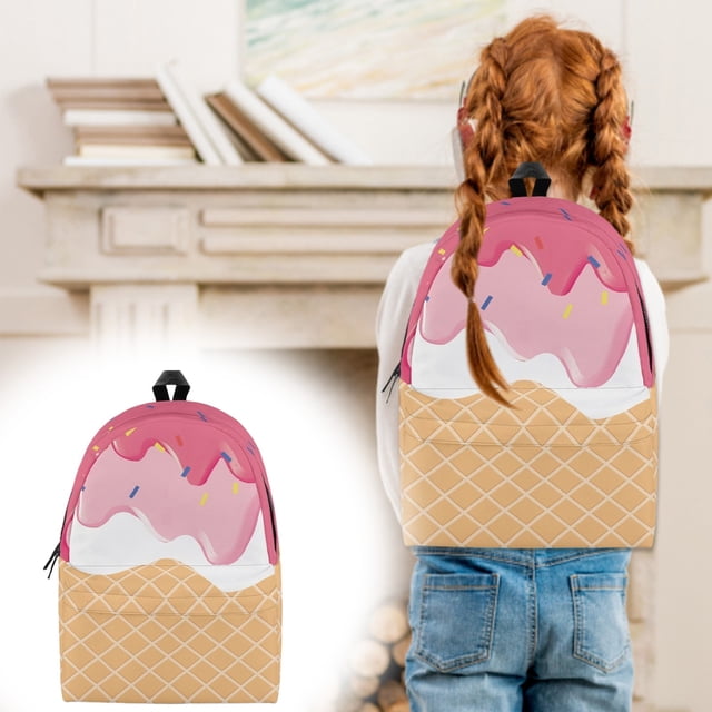 WHEANG Ice Backpack Kawaii Shoulder Backpacks Backpack ForBoys Ice Drip BackpackFor Boys