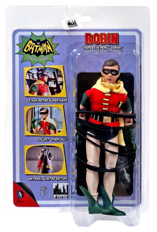 Bookworm Batman Classic TV Series Boxed 8 Inch Action Figures 