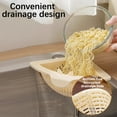 thumbnail image 6 of Triangular Sink Filter Basket, Corner Strainer, Kitchen Sink Drainer with Magnetic Base, Compact Design for Small Spaces, 6 of 8