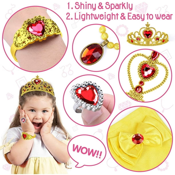 Ensemble d' Accessoires de vêtements pour bébé d'habillage de princesses  Set - 50