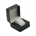thumbnail image 4 of Organizador de caja de almacenamiento de reloj individual con forro suave, soporte de almacenamiento de exhibición de reloj portátil, Estuche de Viaje Negro, 4 of 8