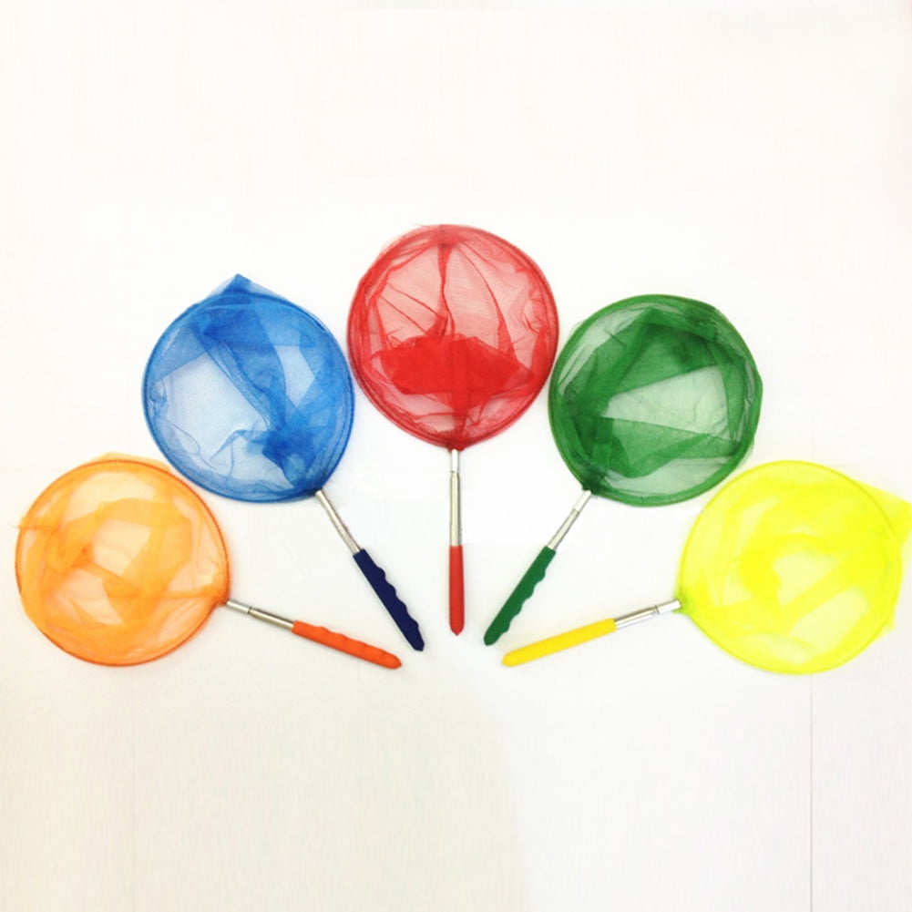 Extendable Nylon Insect Net, Telescopic Butterfly Net, Bug Catcher Nets