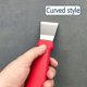 thumbnail image 2 of Raspador De Limpieza, Utensilios De Limpieza Para Hornos, Estufas, Placa De Inducción, Raspador De Acero Inoxidable, Multicocina De Plástico, Rojo, 2 Piezas, Versión Recta, 2 of 5