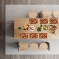 thumbnail image 5 of Fall Placemats for Dining Table Restaurant Office Decoration, Doodle Seamless Pattern Heat-Resistant Placemat Acorns Autumn Leaves Placemats Pack Of 6 17.7x13inch, 5 of 5