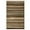 Taupe, variant on Modern Stripe Abstract Indoor Area Rug, 4' x 6', Taupe