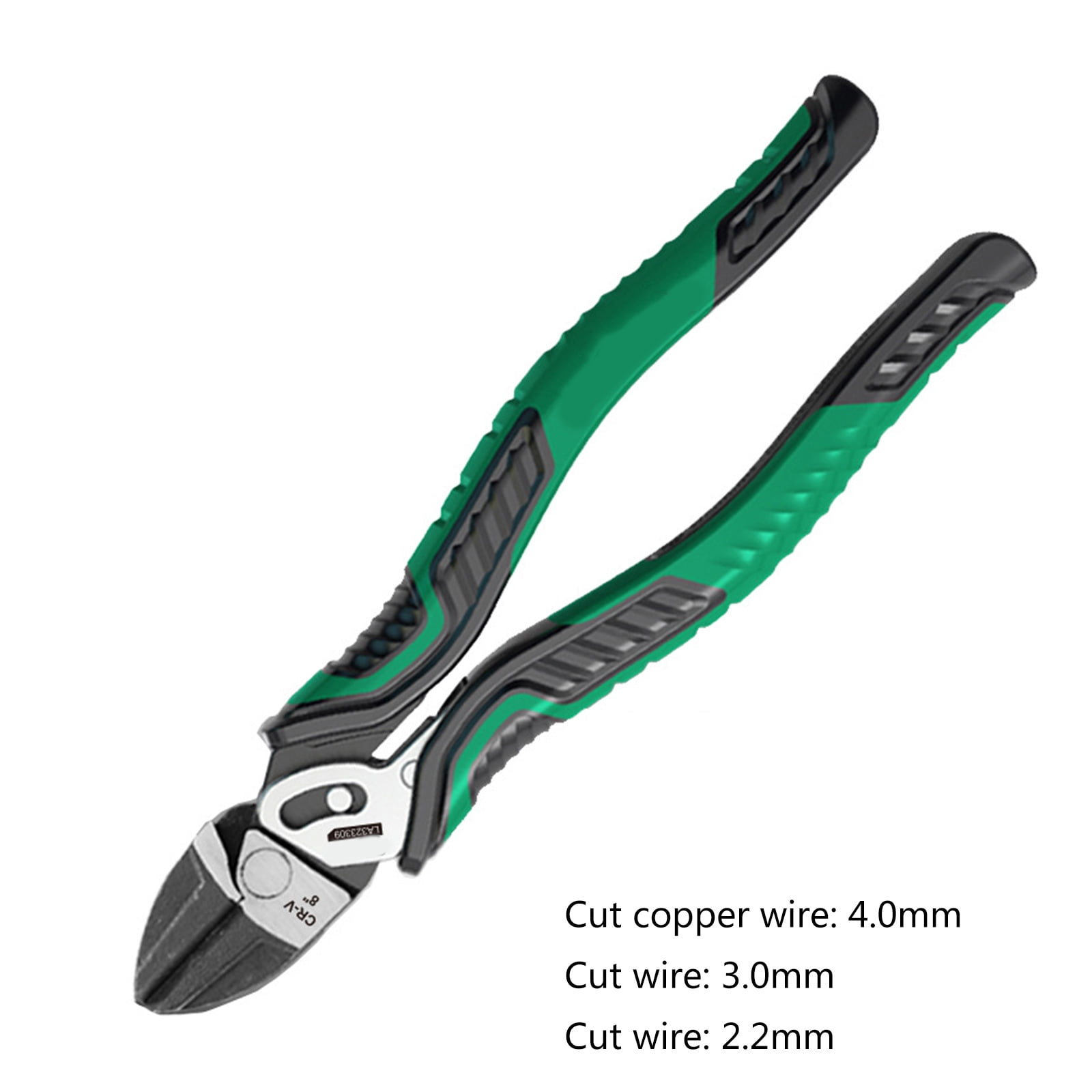 Ergonomic Handle Pliers with Eccentric Mechanism Wire Cable Cutter Hand Tool for Increased Clamping Force and Comfort