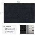 thumbnail image 7 of PURE ERA 2' x 3' Stair Tread Landing Mat Indoor Carpet Doormat Floor Mat Area Rug Self-adhensive Non-slip Back (Black,24 in.x36 in.), 7 of 7