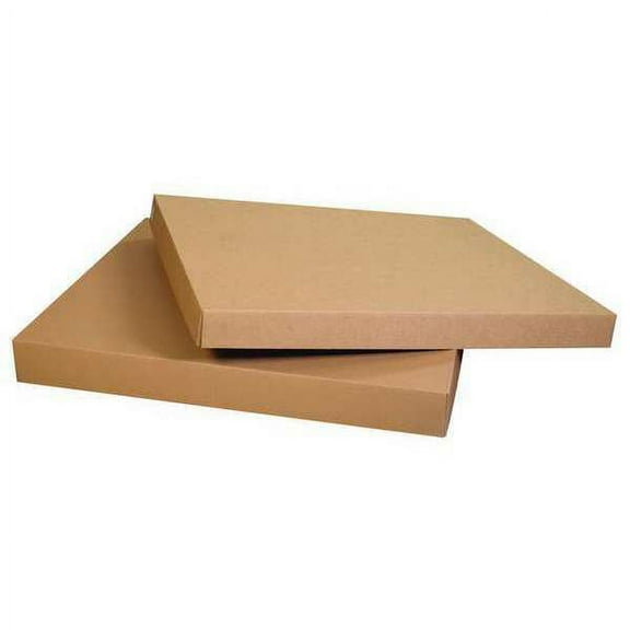 ZoroSelect Double Wall Gaylord Lid, 40 3/4" x 40 3/4" x 5", Kraft, 5/Bundle