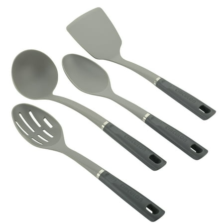 Circulon 4-Piece Solutions Nylon Tool Set, Oyster Gray