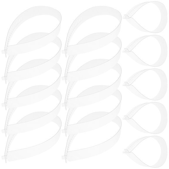 Transparent Plastic Collar Stays for Blouse Use Durable with Excellent Craftsmanship 60pcs