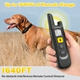 thumbnail image 5 of Dog Training Collar, 2600ft Remote Rechargeable Waterproof Electric Shock Collar with 3 Training Modes(Black), 5 of 7