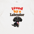 thumbnail image 4 of Inktastic Labrador Retriever Dog Black Lab Boys or Girls Baby T-Shirt, 4 of 5