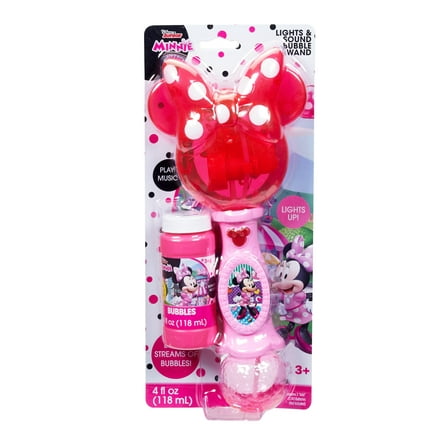 Disney Minnie Mouse Light & Sound Bubble Wand