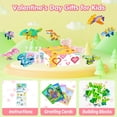 thumbnail image 3 of Regalos de San Valentín para niños, bloques de construcción de dinosaurios para el aula, 3 of 6