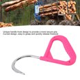 thumbnail image 4 of Pulp Hook, Log Lifting Hook Comfortable Grip Rustproof Heavy Duty  for Woodworking for Agriculture, 4 of 7