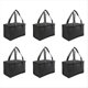 thumbnail image 1 of Bolsa Térmica Portátil para Almuerzo Al Aire Libre de 6 Piezas, Bolsa para Entrega de Cerveza, Bolsa de Picnic Térmica Plegable, Bolsa para Mantener Caliente la Comida Fría, 1 of 6