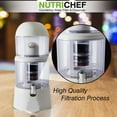 Nutrichef Countertop Water Filter & Dispenser (4Gallon)