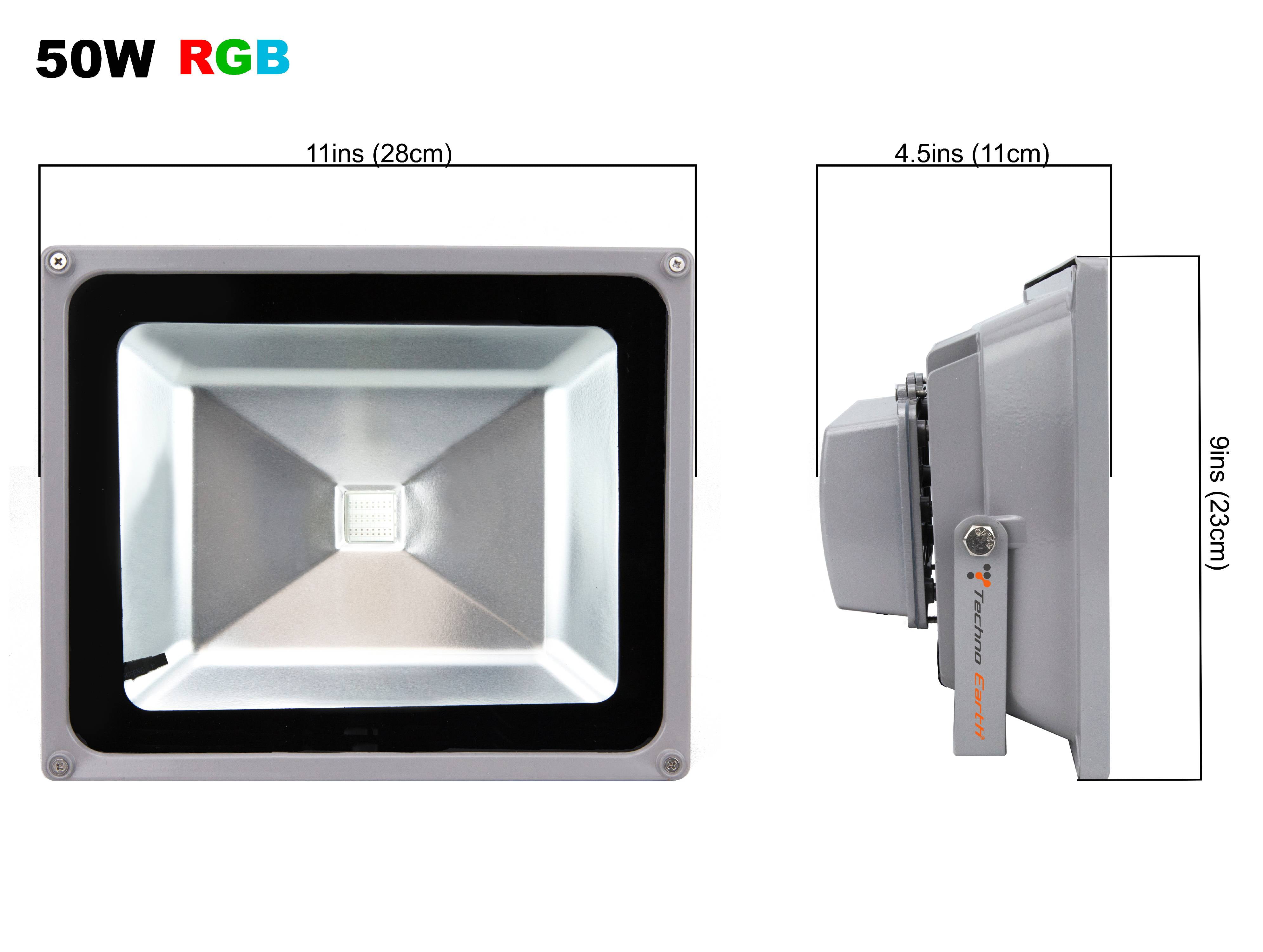 Techno Earth Remote Control Rgb Led Flood Lights Color Changing Remote Control Rgb Led Flood Lights