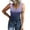 Purple, variant on Lolmot Tank Top for Women Sexy O Neck Sleeveless Vest Summer Trendy Tie-Dye Gradient Color Slim Pullover Comfy Breathable Tunic Tees