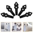 thumbnail image 1 of unbranded 10Ud Negros De Metal Para Pared Para Colgar Prendas Y Toallas En, 1 of 8