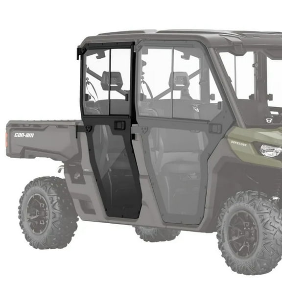 Can-Am 715006262 Clear Rear Rigid Doors 2020 Defender MAX UTV