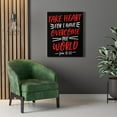 thumbnail image 3 of Scripture Walls John 16:33 Take Heart For I Have Bible Verse Canvas Christian Wall Art Ready to Hang Unframed, 3 of 12