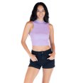 thumbnail image 2 of Blusa Básica Sin Mangas Para Mujer Quarry Color Morado Claro, 2 of 2