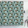 thumbnail image 1 of Ambesonne Dogs Shower Curtain, Polygonal Art Different Breeds, 69"Wx70"L, Multicolor, 1 of 3