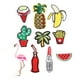 thumbnail image 1 of 10 Uds. Parche de tela bordado artesanal accesorio decorativo DIY para ropa vestido sombrero, 1 of 10