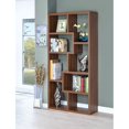 thumbnail image 3 of Sturdy Wooden Bookcase With Multiple Shelves, Brown, 3 of 4