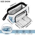 thumbnail image 3 of Nylon Fish Mouth Pencil Case with Large Capacity Zipper Pencil Pouch Blue Sea Turtle Pattern Pencil Bag Organizers, 3 of 7