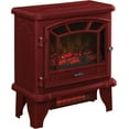 thumbnail image 3 of ® Infrared Quartz Electric Fireplace Stove Heater, Cinnamon，Fireplace, 3 of 4