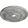 thumbnail image 3 of Ekena Millwork 26 1/2"OD x 3 5/8"ID x 1 1/2"P Jefferson Ceiling Medallion (Fits Canopies up to 5"), Hand-Painted Ultra Pure White Crackle, 3 of 6