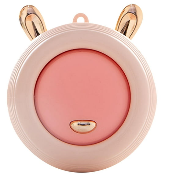 Phenofice Neck Hanging Fan Pink ABS USB Rechargeable for Daily Use Lightweight