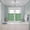 Green, variant on Teal Spring Easter Kitchen Curtains Window Panels, Cute Bunny Botanical Insulated Window Treatment Curtain, Grommet Curtains for Bedroom/Living Room/Bathroom, 2 Piece 42"Wx63"L