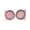 Color:Pink, variant on Portable Pet Bowl Non-slip Dogs Travel Slow Feeding Bowl Water Bowl Food Container Dish for Cats Dogs Small Pets Plate