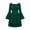 Army Green, variant on Gothic Medieval dress for women Plus Size Halloween Dresses Square Neck long sleeve Witch Cosplay Dress
